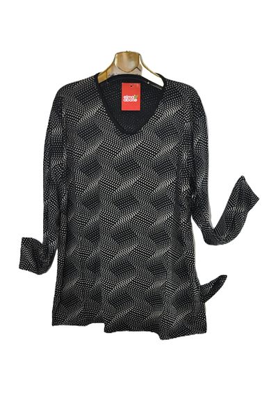 elma abone Super Oversize Combed Bluz