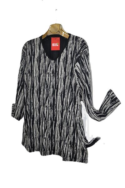 elma abone Super Oversize Combed Bluz