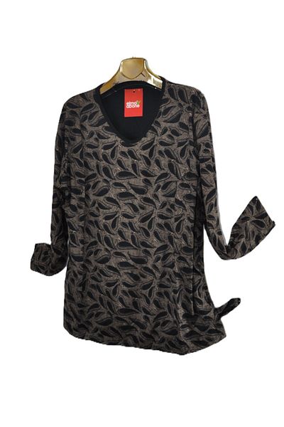 elma abone Super Oversize Combed Bluz