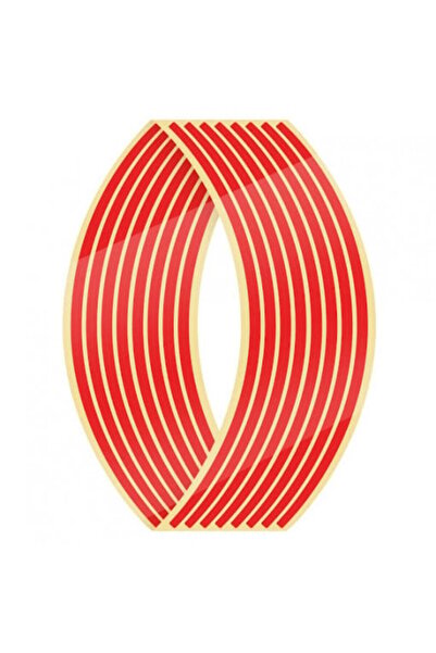 OEM Reflective Tape for Motorcycle Wheel Rim Red