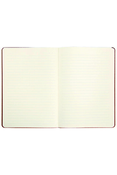 PULKO Notebook Not Defteri, (9x14cm), Termo Deri, Dokulu Sert Kapak, 196 Sayfa, Çizgili, 036, Siyah