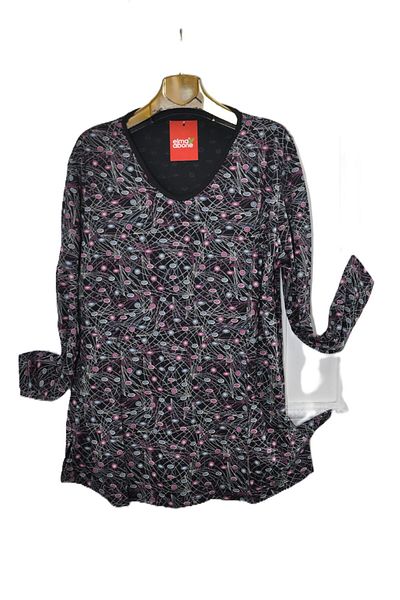 elma abone Super Oversize Combed Bluz