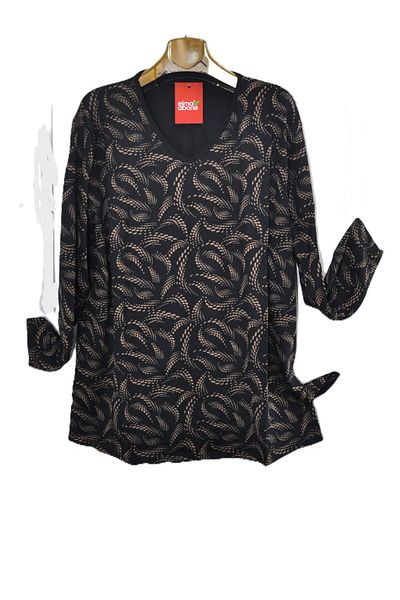 elma abone Super Oversize Combed Bluz