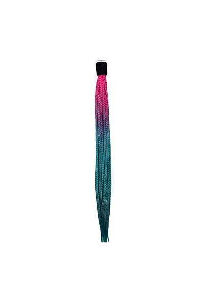 OEM Codite Impletite Stil Afro Pentru Casca Moto Roz Tuquoise