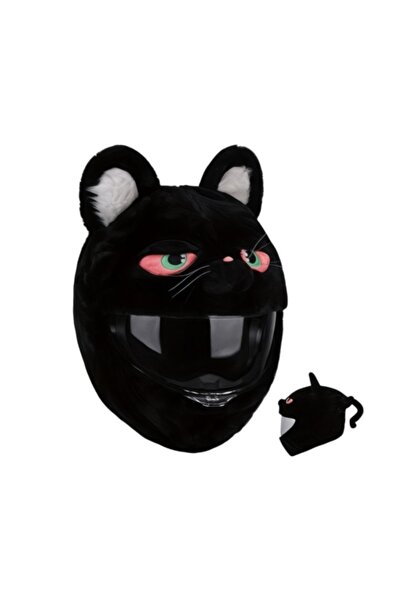 OEM Husa Amuzanta Casca Moto Iepure Negru