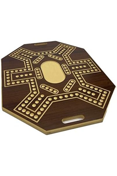 ALBADER , 6 Persons Jackaroo Wooden Board Game For 6 Players, Family Board Game, Big Size