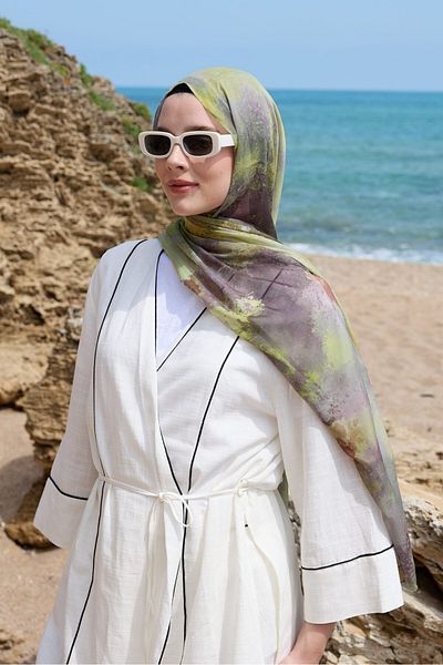 Modakaşmir شال فيرا بنمط آيا