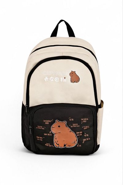 YAFES First School Middle School Bag Waterproof Fabric