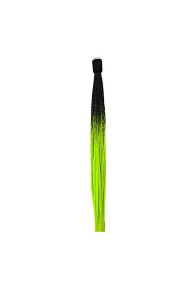 OEM Codite Impletite Stil Afro Pentru Casca Moto Negru Verde Neon