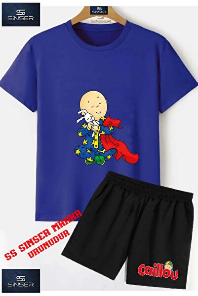 SS SİNSER Детски UNISEX "CAILLIOU TAVASAN BLANKET" Специална печатна тениска ...