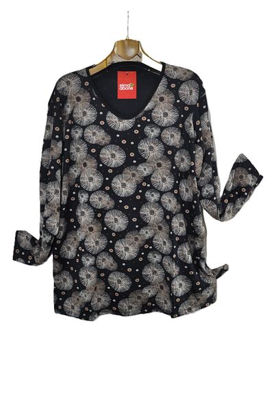 elma abone Super Oversize Combed Bluz