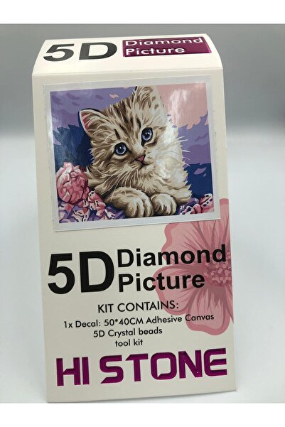 DUCK HOBY 50x40 Boncuklu Taş İşleme Mozaik Elmas Goblen Tablo Resim Boncuk Puzzle Dıamond Paıntıng Hı Stone