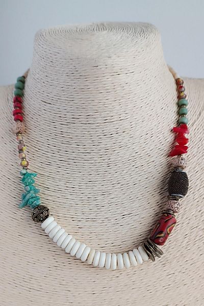 Fildişi Aksesuar Authentic Design Handmade Women's Necklace (45 cm)