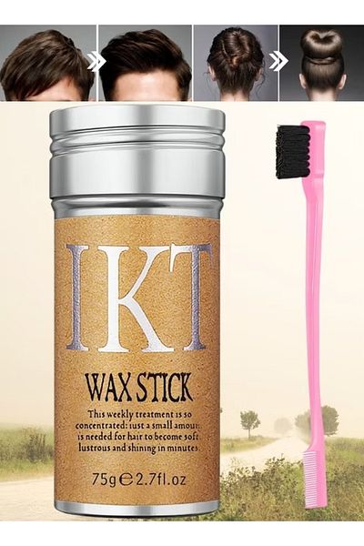 IKT IKT Hair Wax Stick by Basa Rose, No Flavoring, Easy to Absorb