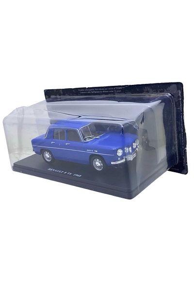JPT Renault 8 TS 1968 model - 1/24 scale blue