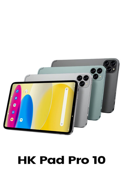 Wearfitpro Hk Pad Pro 10 10.1" 5g Sim Kartlı 16g Ram 8000mah Batarya Android Akıllı Tablet Siyah