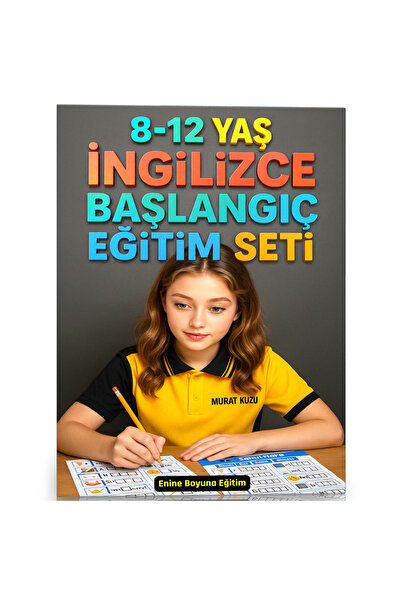 Enine Boyuna Eğitim 8-12 YAŞ İngilizce Başlangıç Eğitim Seti (4 Kitap)