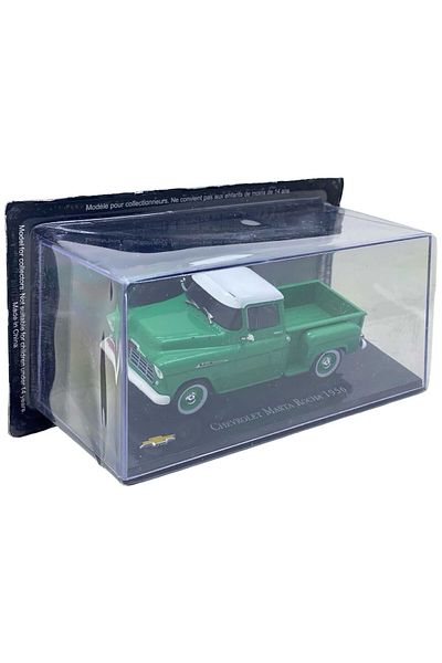 JPT Model Chevrolet Marta Rocha 1956 - pick-up green/white