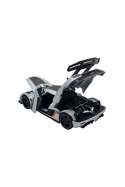 JPT Koenigsegg Agera sports silver model 1/32