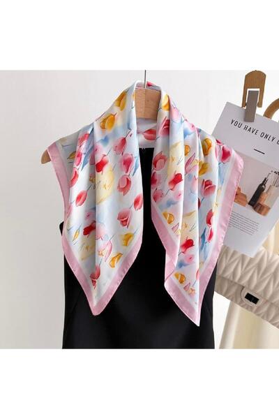 Venus Design Desenli Şal-Fular 70x70