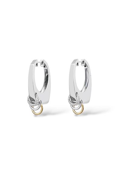 neslyaccessories Rain Luna Hoop Earrings |   Vip Series |   Doesn'T Blacken |   Long Lasting Special Coating