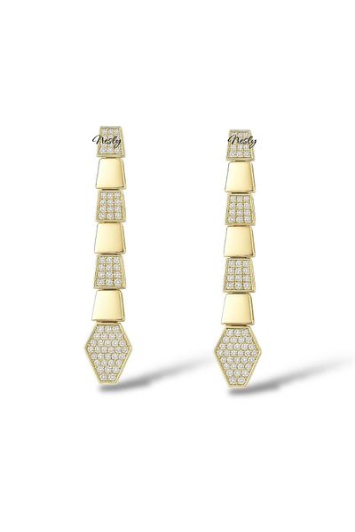 neslyaccessories Mix Geodrop Earrings