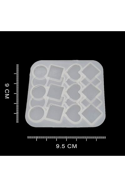 ElHobi 4-Piece Buckle Epoxy Silicone Mold Set - Code: 259Set