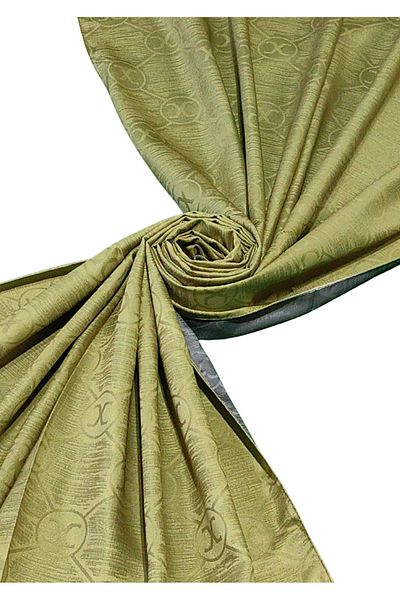 mim eşarp Leila Double Sided Jacquard Patterned Silky Shawl – 75X190 cm