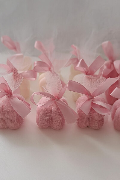 Handmade 10 Adet Nişan ,kına Için Hediyelik Buble Mum
