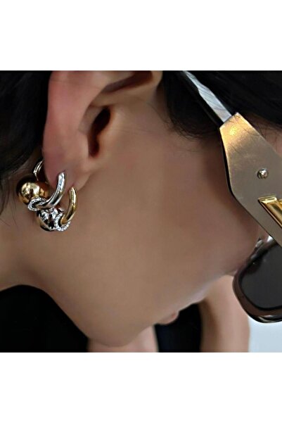 neslyaccessories Rain Orbit Küpe (Orta)