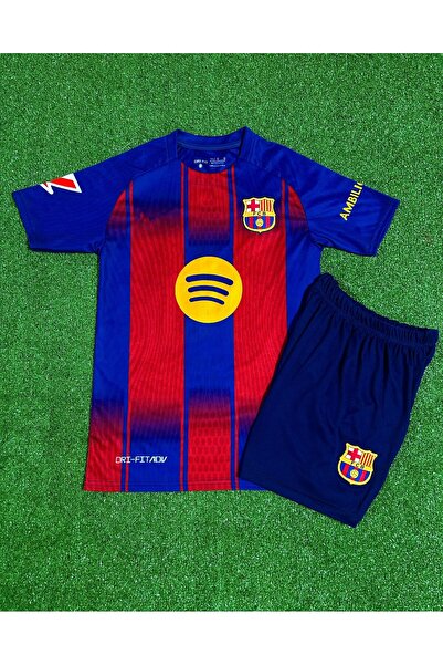 DAYIBALI DÜKKAN Dayibali Fcb 2025/26 New Season Laminated Patch Home Kids Jersey Set of 2