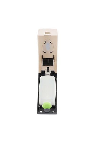 Sea Home 3 Pcs Liquid Soap Dispenser Plastic 350ml Shower Gel Shampoo Bottle for Hotels, Hospital, Bathroom Kitchen M-2572