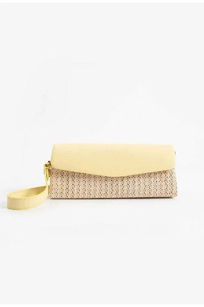 Butik Tacca Flaner Model Straw Women's Hand and Shoulder Bag