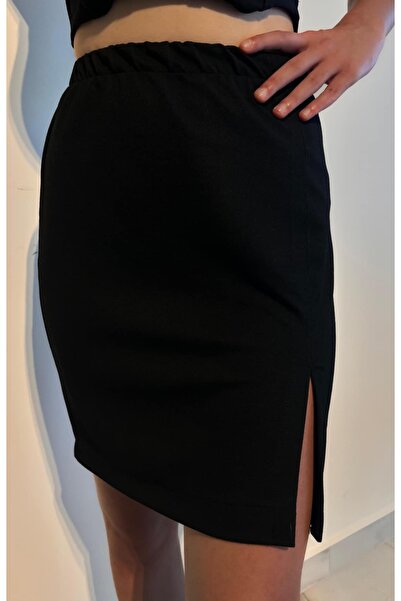 KENDİ TASARIMIM yırtmaçlı etek