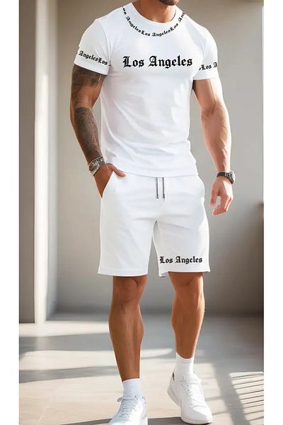 MODA Men > Sporty > Casual Wear > Printed > Bottom & Top Set