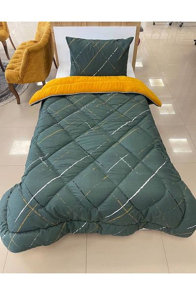 VİLERA HOME New Generation Single Personal Duvet with Pillow Case