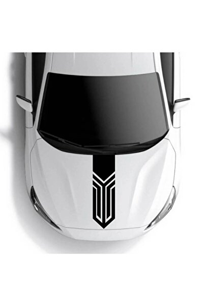 MS Major Selection Car Hood Stripe Auto Sticker