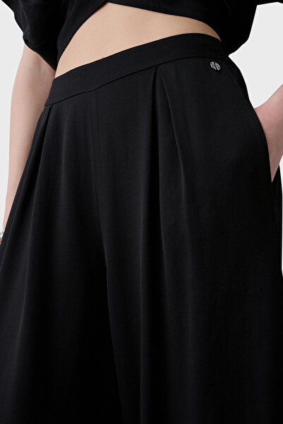 BSB Wide Leg Yüksek Bel Geniş Paça Pileli Pantolon PANTOLON 053