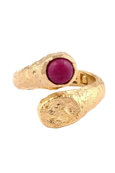 HAZE & GLORY Ring Ring mit Steinen 925 Sterling Silber Damenring für Frauen Edelsteinkugel mit Onyx 54mm Ornamen