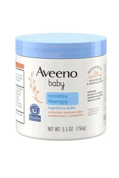 AVEENO Aveeno Baby Eczema & Itch Relief Nighttime Balm with Oatmeal, 156g