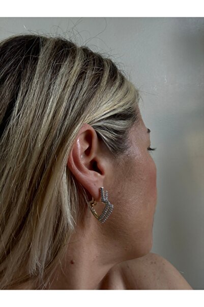 Rossetto Atelier Imported Stone Arrow Earrings