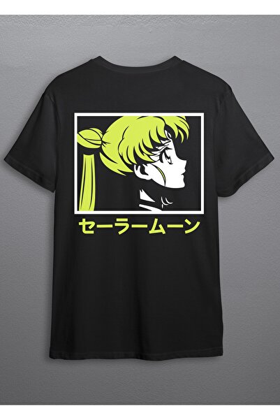 Huw سيلور مون – Usagi Tsukino (Warrior of the Moon) تي شيرت أنيمي (للجنسين)