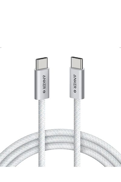 Anker Zulu USB-C to USB-C Cable, White, 1.8m, 240W