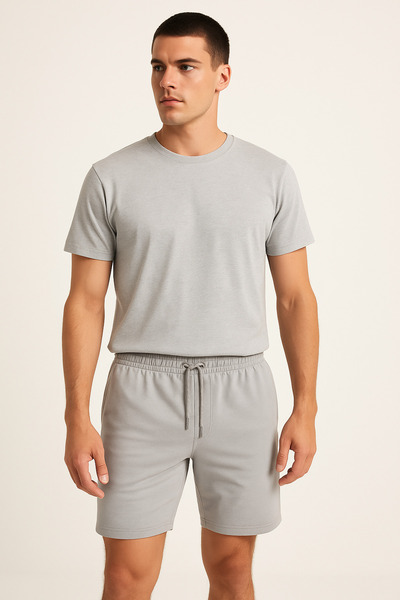 ESFA Shorts with Elastic Waist and Pockets