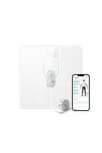 eufy Smart Scale P2 Pro, Weight with Wi-Fi, Bluetooth, 16 Measurements including Weight, Heart Rate,