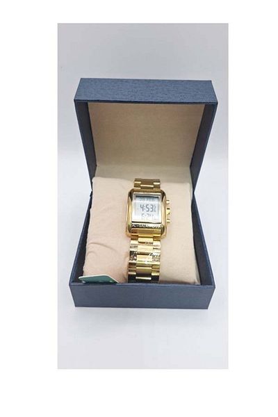 salah Deluxe Gold Islamic Prayer Watch for Men