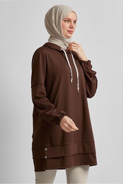 Alvina Hooded Tracksuit Tunic 45471