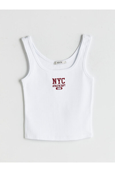 LC Waikiki U Yaka Nakışlı Kadın Atlet