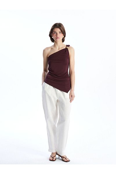 LC Waikiki One Shoulder Women's Blouse