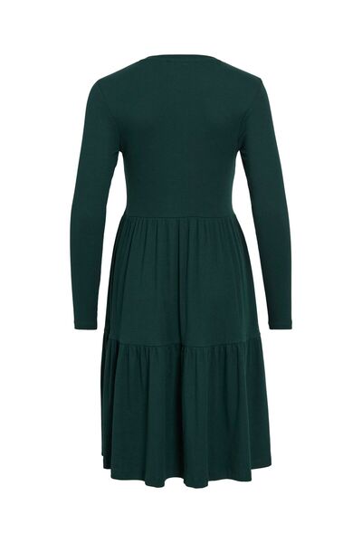VILA Kleid in Knielänge Langarm